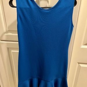 Zara cobalt blue shift dress